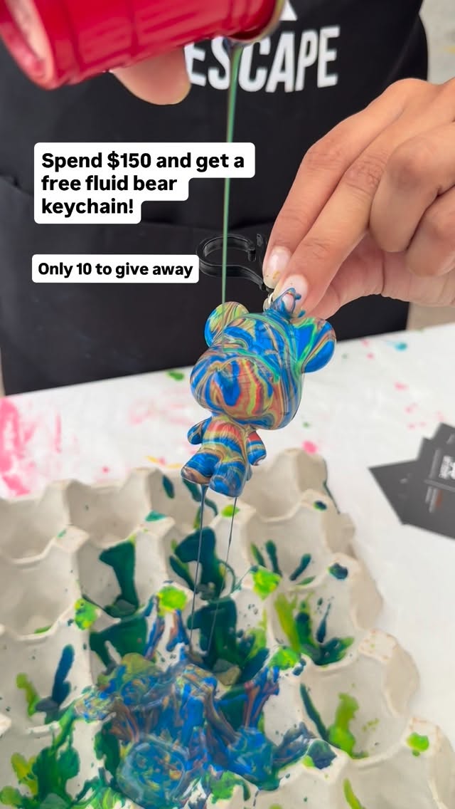 FREE Fluid Bear Keychain when you spent $150 or more
Simply email us with your order number to claim! Only 10 to giveaway.
#artescapenz #auckland #nz