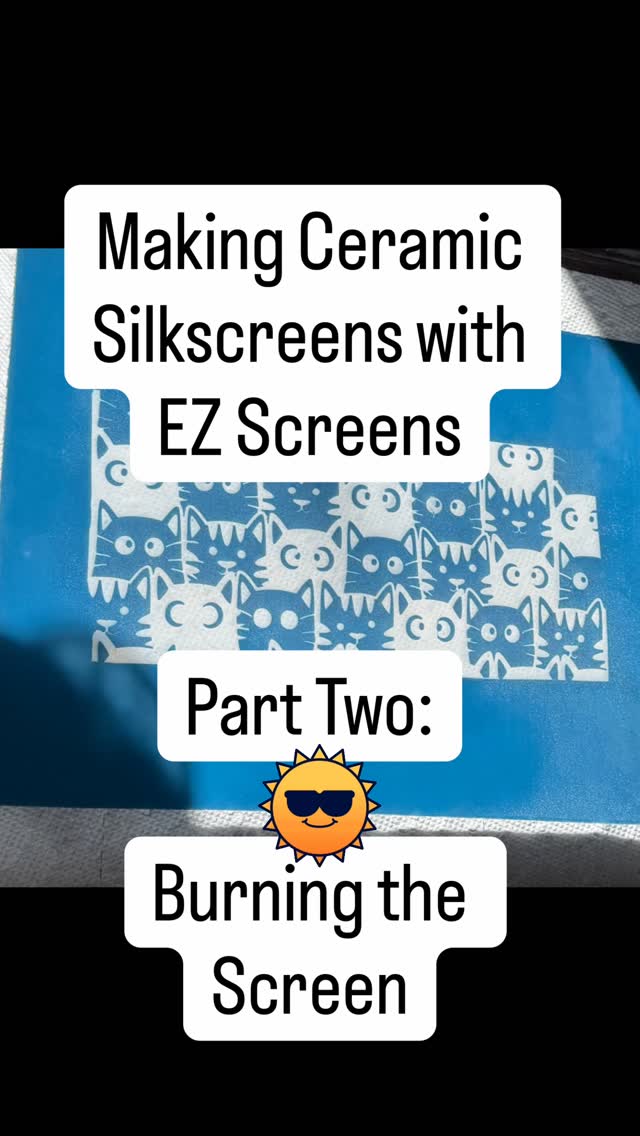 Part TWO! Making the silkscreens!
How I turn artwork into ceramic silkscreens using @ezscreenprint screens. #tutorial #handbuiltceramics #slabbuiltceramics #wheelthrownceramics #ceramics