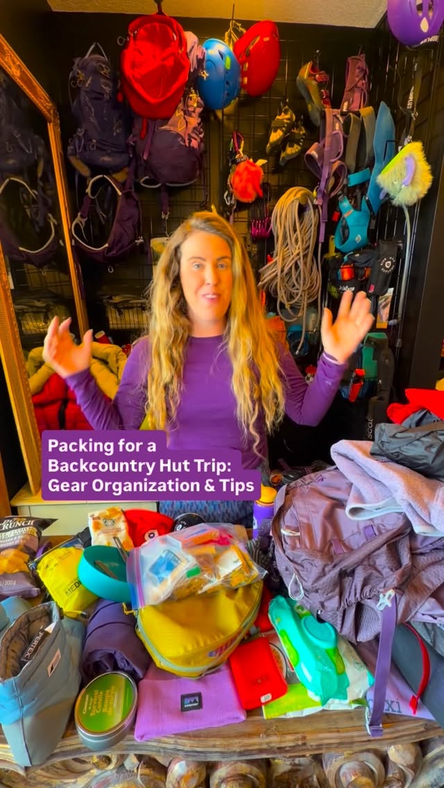 I’m making the kind of videos that I would’ve loved to see when I first started because YOU can experience backcountry trips too.
It’s okay to not know where to start and okay to try things out and see what works and what doesn’t. You don’t have to be a pro or an expert to pack up a backpack. You’ll forget things but you’ll make the most incredible memories. We share everything on our girls trips so you don’t always need to have everything. Gear collecting takes many seasons or at least it did for me.
Huts are equipped with cooking gear and essentials so you really don’t have to haul as much in.
I didn’t pack the jackery in for those of you wondering 🤣
What will help you find the backcountry? Should I share my list of biggest mistakes with you?
#backpacking #huttrip #backpackingadventures
