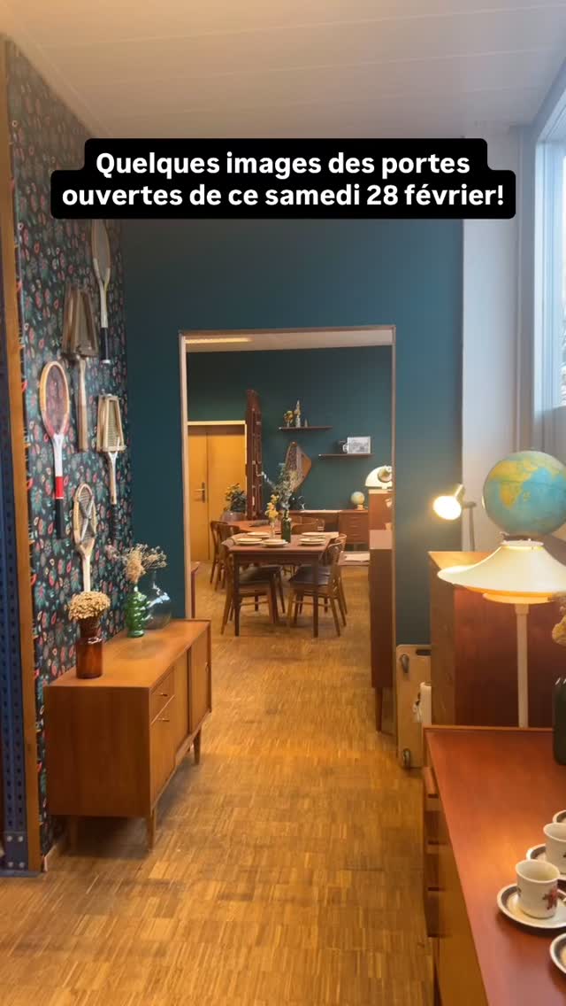 Quelques images des portes ouvertes de ce samedi 28 février de 10h à 17h, Ch. de Verney 2, 1024 Ecublens!
#mobiliervintage #mobilier #decoratricedinterieur #secondhand #danishfurniture