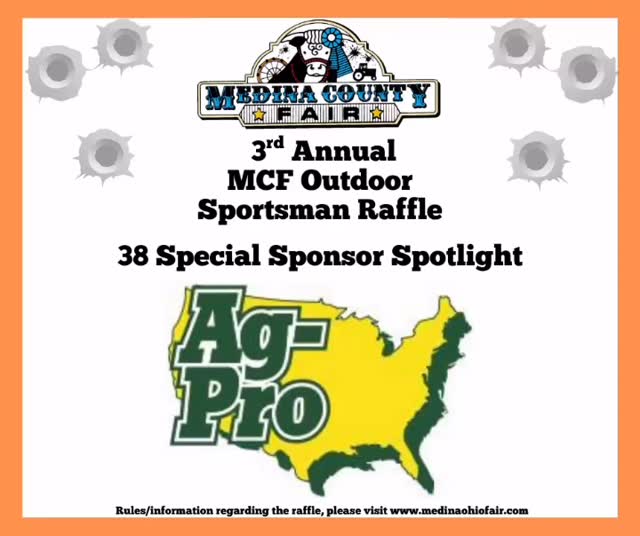 •We appreciate our sponsors for making our 3️⃣rd annual Outdoor Sportsman Raffle possible!•
When: Saturday, March 7 at 6pm (doors open at 5pm)
Where: Medina County Community Center
735 Lafayette Road, Medina, OH 44256
•Must be 18+ to attend event•
•Please have blue event ticket for admittance and claim of winning prize •
🎟️Last chance to get your tickets!
Purchase tickets:
📍Fair Office 9am-4pm
📞Phone 330-723-9633
🚪Day of the event at the door (limited, while supplies last)