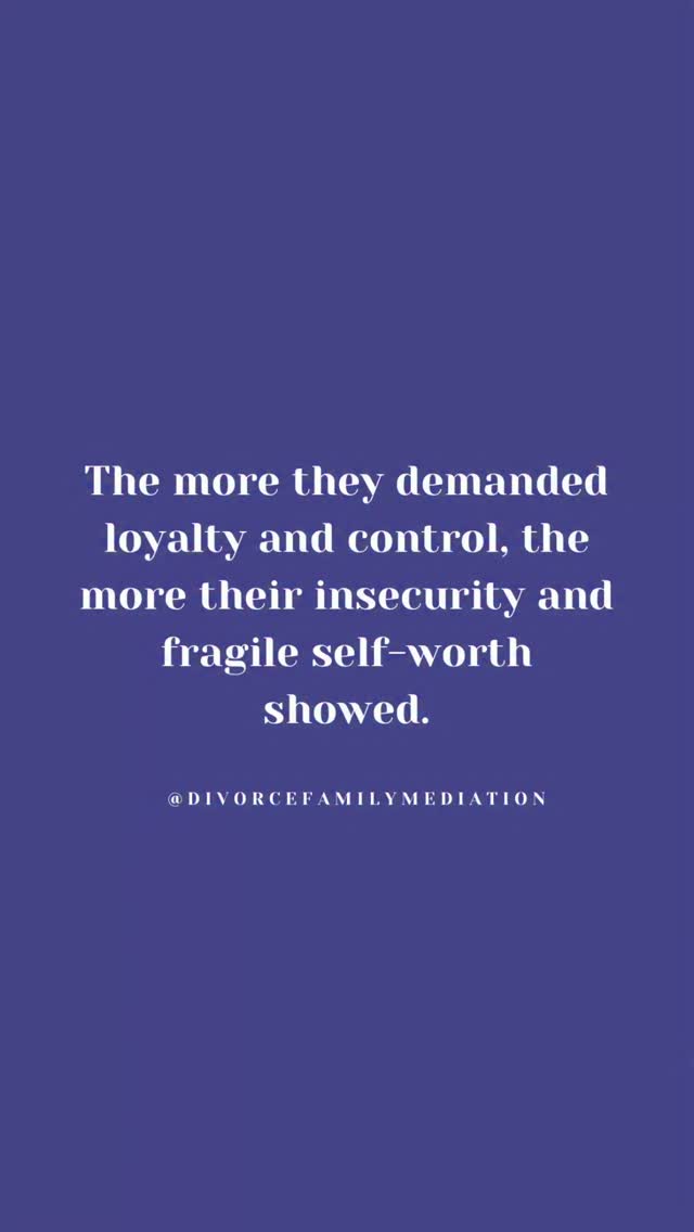 Control is an illusion built on fear. They tried to control you because they were out of control inside. Afraid of rejection and abandonment, they kept you close to soothe their own discomfort.
Fear and love cannot coexist.
#coparenting #coercivecontrol #highconflictpersonality #control #fear