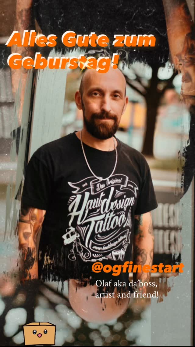 Hey everyone, today we are celebrating Olaf’s aka @ogfinestart #BDay 🥳🍻!
Owner of this distinguished studio, great artist and the most talkative team member from us all😄. So you better drop by and congratulate him.
🫶🏻 @HautdesignTattoo Team 🫶🏻
#HautdesignTattoo #Bday #tattooartist #hannover langenhagen