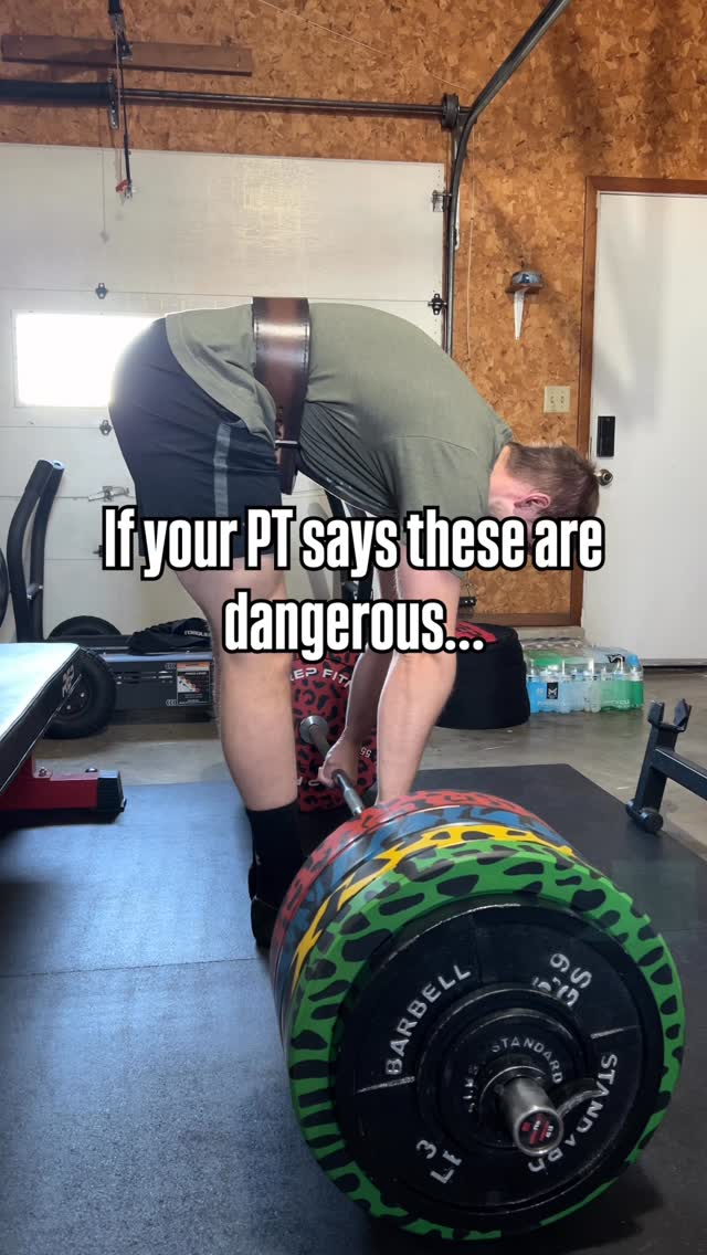 To get the obvious out of the way…
- Yes, people get hurt all the time doing the deadlift
- No, you do not need deadlifts in your program
- No, you are not a bad PT if your clients don’t deadlift
What I have a problem with is when a PT completely throws out an exercise with the only reasoning being that it’s “dangerous”.
Let me explain💡
In general, exercises themselves are not dangerous. If you lift with proper form and appropriately progress an exercise, the chances of injury are very low. This is the case with any exercise. Yes, there are stupid exercises like bosu ball squats and other weird exercises that nobody should be doing, but that’s not what I’m talking about.
The deadlift is often labeled as “risky” or “dangerous” because so many people don’t put in the time to get their form down, start ego lifting, and then blow out their back.
Any exercise is dangerous if your form sucks. The overhead press has a similar reputation to the deadlift. It’s a more technical lift that requires decent mobility and, unfortunately, a lot of people fail to put in the time to learn the exercise, brute force it, and end up with a shoulder or back injury.
If you ask your PT why you don’t do a certain exercise and his/her response is “it’s dangerous”, that tells me:
1️⃣they lack knowledge on how to properly execute and/or teach an exercise (or they’re just lazy)
2️⃣they don’t understand the majority of injuries are caused by poor execution of an exercise and not the exercise itself
3️⃣they lack confidence and the ability to explain the reasoning behind avoiding an exercise
Again, you are not a bad PT just because you choose not to do an exercise. But, if you can’t give an explanation as to why that is or don’t have the basic knowledge and ability to teach one of the fundamental movement patterns of the body, you shouldn’t be a PT.
As a final note, getting super strong at the deadlift with good form is a great way to strengthen the posterior chain and prevent injuries down the road. Put in the time to do it properly and you will be rewarded🔥
‼️Give me a follow if you like fitness advice that doesn’t suck‼️