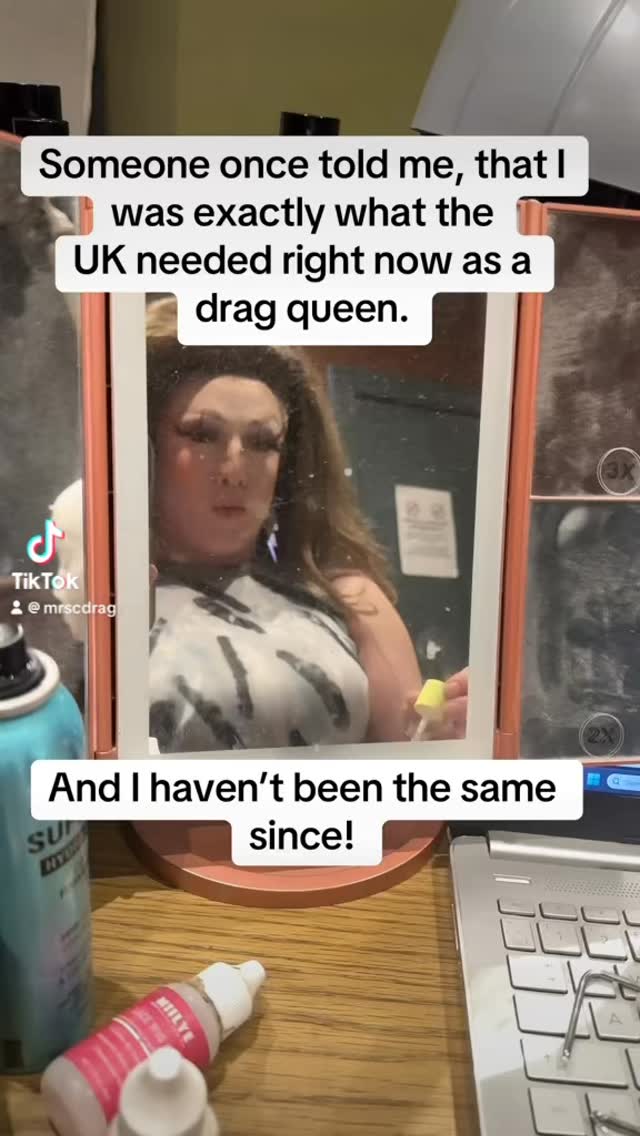 Someone once told me this as a drag performer. It changed my life!!
#dragqueen #mrsc #rupaul #dragrace