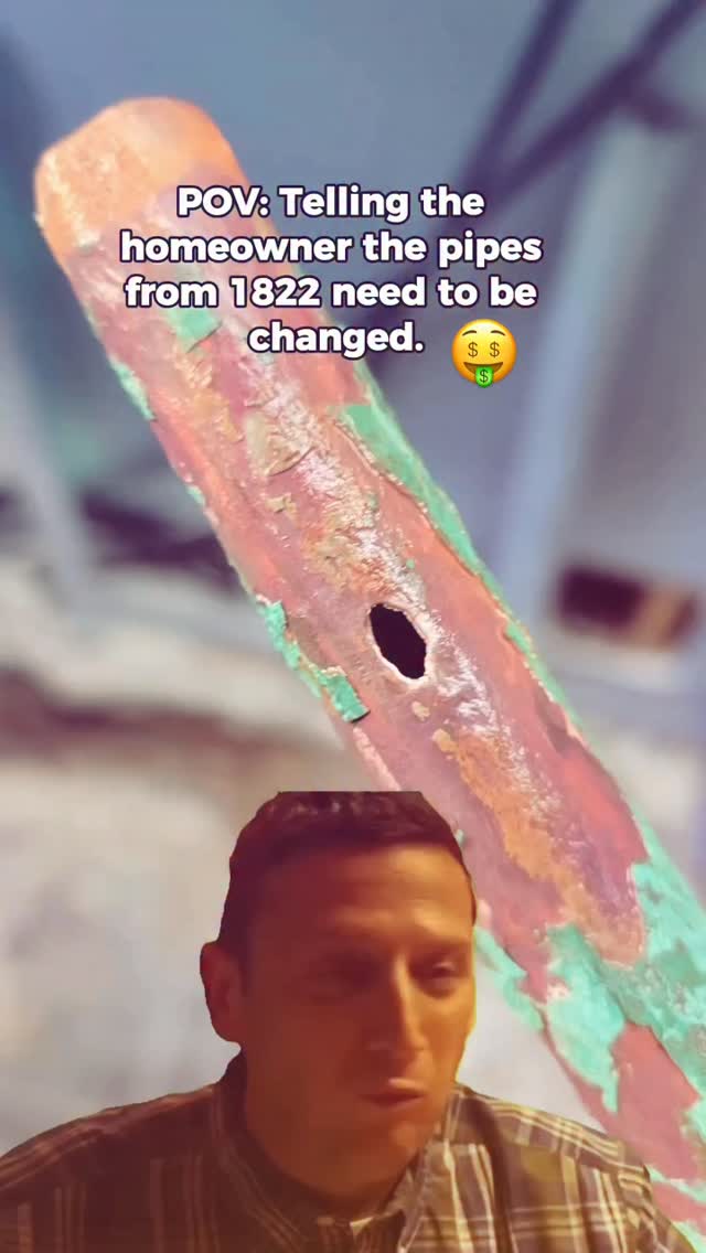 Most houses on Long Island are built between 1940-1980 meaning we at 40-85 years of use… maybe it will last #plumbing #newyork #massapequa #nassaucounty #plumber #longisland #service #install #business #water #reels #usa🇺🇸