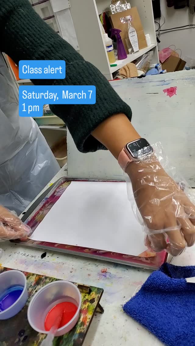 Learn paper marbling on plain paper and then try on sheet music!! Oooolala
Go to www.majik-studios.com, class tab.
#majikalmarblingreveal #majikstudios207 #localstudio #shcg
