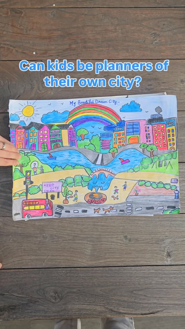 🌱Sometimes the best urban planning conversations start at child height 🎨🌆
Can kids be the planners of their own city? Of course they can.
The real question is: are we ready to listen?
We invited children and young minds to imagine a better Mumbai. They walked in, picked up colours and paints, and showed us what our city could look like: safer streets, more trees, better parks, kinder spaces. 🌳✨
Some even asked the Municipal Commissioner the questions we adults hesitate to ask.
We were overwhelmed by the response, more than 20 schools, 200 + entries:
Oberoi International School
Bombay Scottish – Mahim
S.S. Sahney High School, Santacruz
St. Elias Primary / HighSchool, Khar West
Billabong High International School, Juhu
Holy Cross Academy, Kurla
Avabai Petit Girls’ School, Bandra W
Arya Vidya Mandir, Bandra W
Jamnabai Narsee, Juhu
Ascend, BKC
Lycée Français
R.N. Podar School
CNM School
Deeds Public Charitable Trust, to name a few
…came together to think out loud about their city.
Our jury has had the incredibly tough mission of selecting just 15 entries. (We didn’t envy them.) Stay tuned for the announcement! Thank you artstationindia for generously offering gifts for our winners!
Because yes, kids can imagine a better city.
And maybe the future of urban planning starts by handing them the brush. 🖌️💛
#BombayGreenway #LoveYourParksMumbai #TheEverydayCity