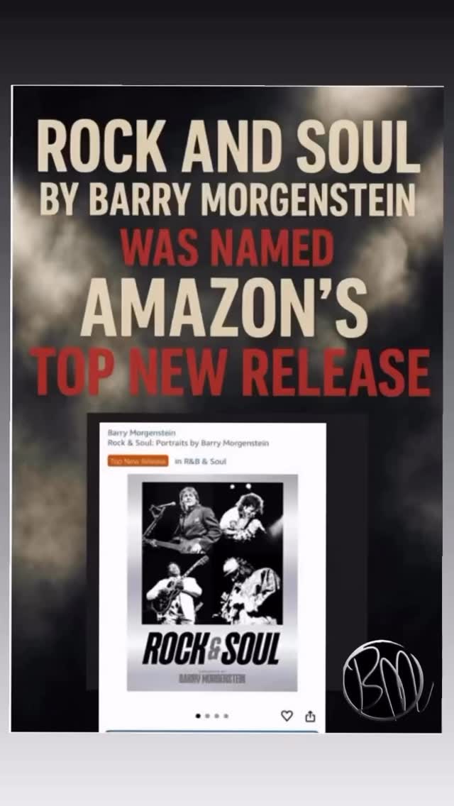 Rock & Soul!
The most talked about Coffee Table book of the year by Barry Morgenstein!
Get your autographed copy at www.barrymorgenstein.com