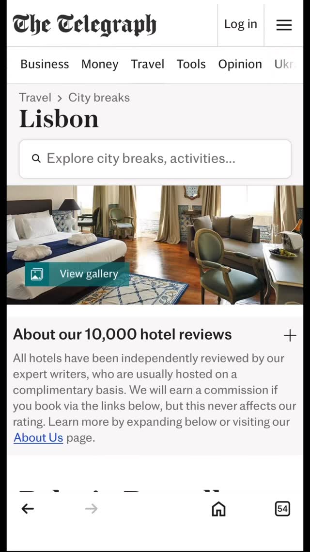 #boutiquehotel #hiddengems #telegraphtravel #lisbon