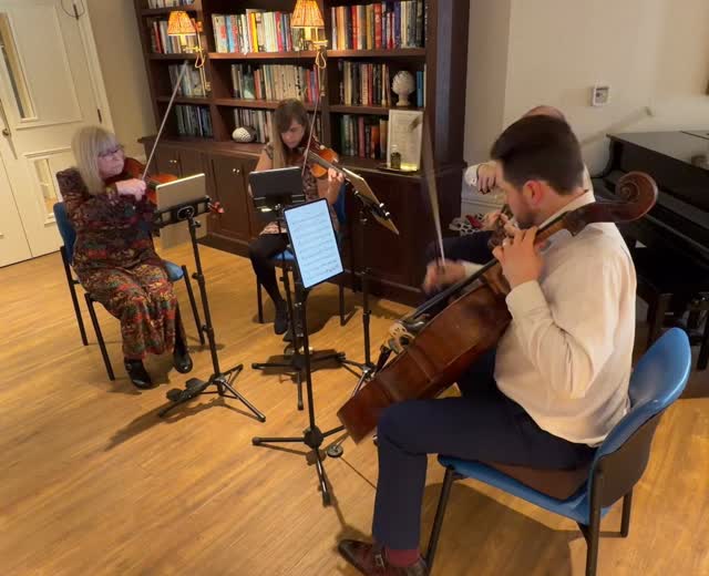 An afternoon of Elgar at KYN Care Home in Bickley.
These are the final moments of the last movement — music that says far more than words ever could.