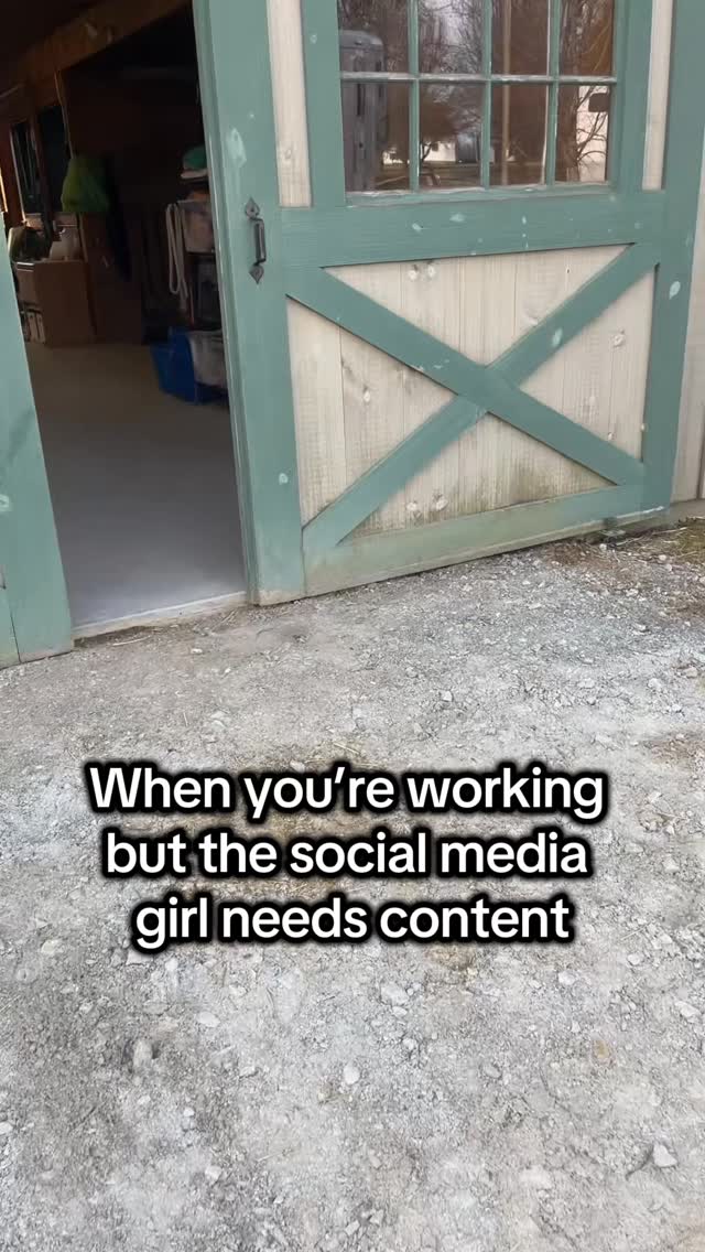 Didn’t have a choice!
#eventing #majorleagueeventing #equestriansofinstagram #worklife