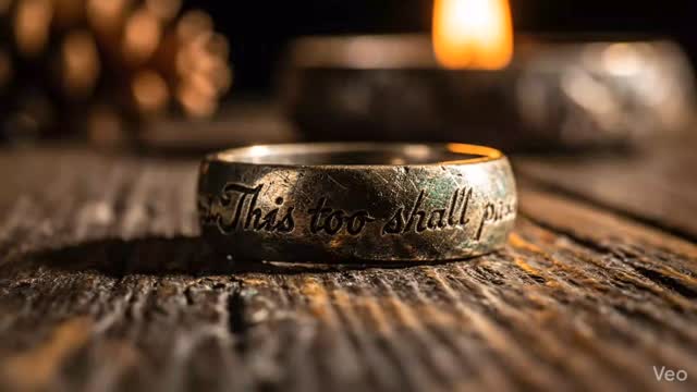 Four words that change everything. 💍
Ancient legend tells of a King who asked his wise men for a single sentence that would be true in every possible situation—in times of great joy and in times of deep despair.
They gave him a ring engraved with: "This too shall pass."
When he was suffering, he looked at the ring and found hope. When he was at the height of his power and success, he looked at the ring and found humility.
It is the ultimate reminder that nothing is permanent. Our greatest struggles have an expiration date, and our greatest triumphs are moments to be cherished, not clung to.
Stay balanced. Stay present. Remember: This too shall pass.
#Wisdom #Resilience #Perspective #ThisTooShallPass #Mindfulness InnerPeace AncientProverb Growth Inspiration2026 SilentReflections
