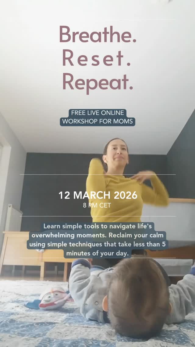 You know you want to move your body. Maybe you used to — before you became a mom, before the exhaustion, before life got this full.
And yet, you feel completely overwhelmed. Foggy. Frozen. Stuck between wanting to and actually doing it, and no amount of willpower seems to close that gap.
So you start wondering what's wrong with you. Why is this so hard? Why can't you just start?
Take a breath. There is nothing wrong with you🤍
What's actually happening is this: your nervous system is running on overdrive.
When we're in that state (constantly switched on, holding everything together) our body doesn't feel safe enough to add anything new, even the things we genuinely want.
That's not weakness. That's protection.
And here's what changes everything: you don't need more willpower. You need a regulated nervous system first.
When you come out of that stress response, even a little, movement stops feeling like one more thing on your list. It starts to feel like something you actually *want* to come back to.
That's exactly what the Breathe Reset Repeat Workshop is for.
In this free live session, we'll work directly with your nervous system — using breath, gentle movement, and simple regulation tools — so that getting back to your body stops feeling impossible and starts feeling like coming home.
This is for you if you're tired of starting over. If you want to feel less foggy and more like you again.
👉 Join us free — link in my bio or DM RESET