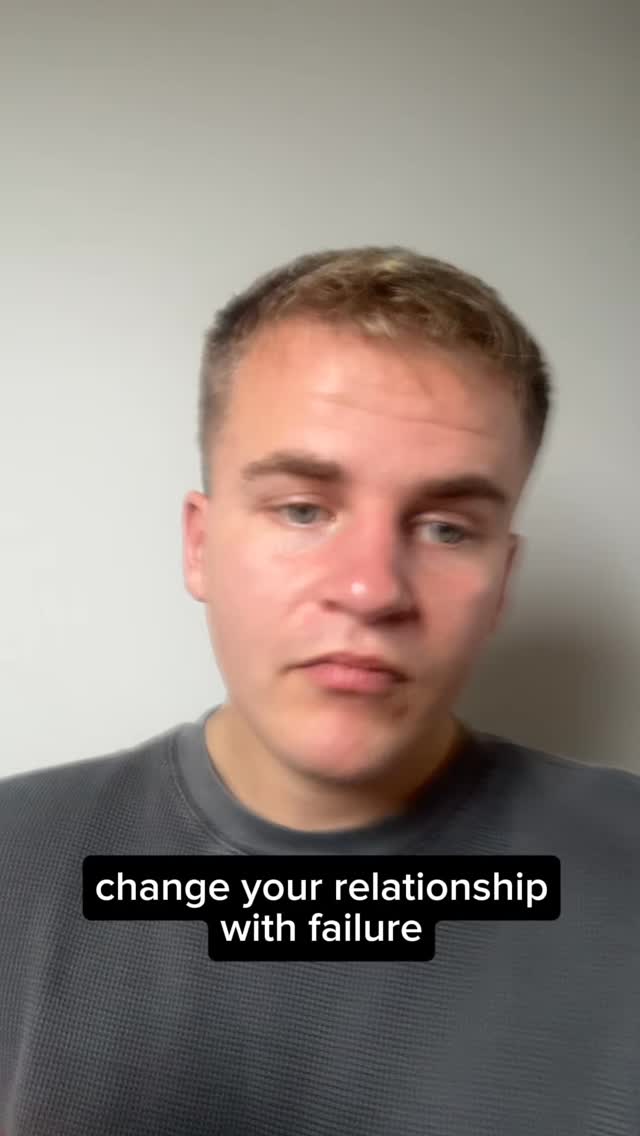 Change your relationship with failure