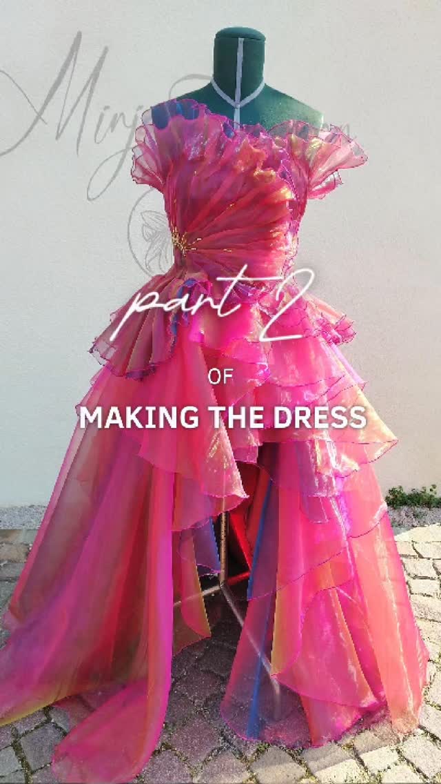 Part 2(2/3) of my fairytale dress!
#selfmade #design #sobeautiful #tailorwork #dress