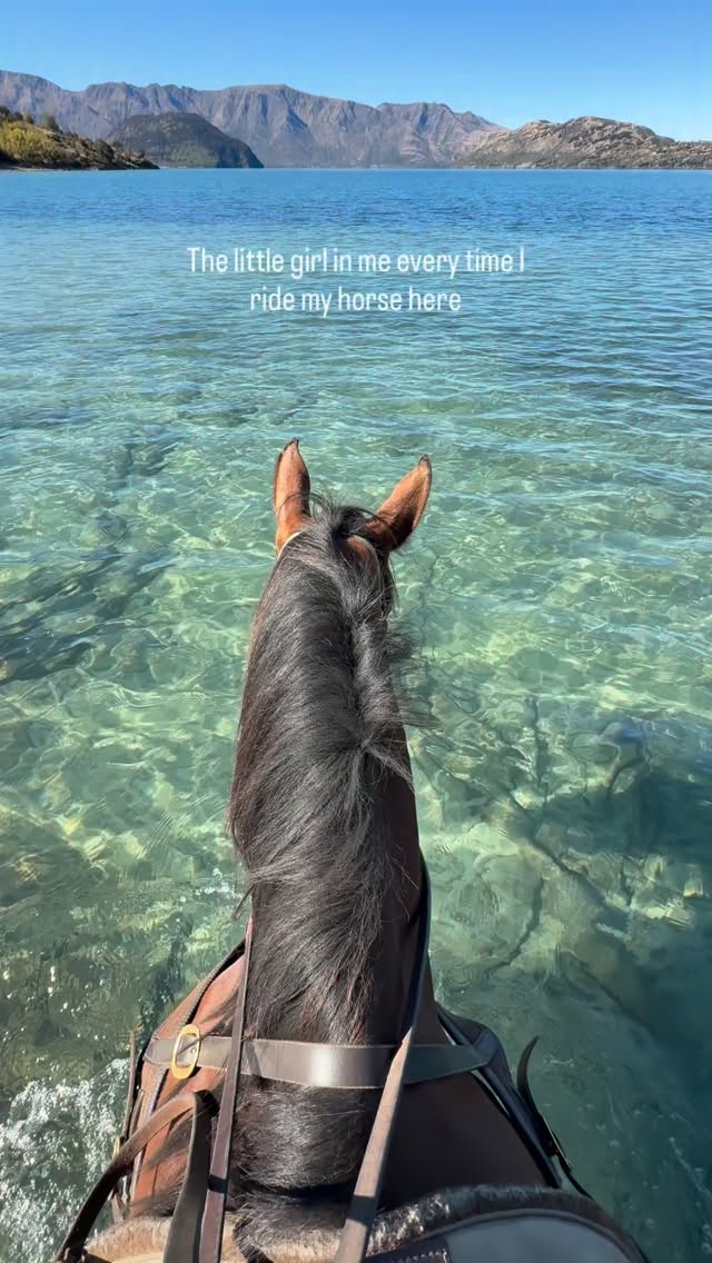 Forever the little kid when riding the horses. I love seeing you guys smile and laugh when the horse takes you in the water for a splash 🐎🎉
One common question we get is do you always go into the water with the Horses?
The answer is we do 95% of the time however sometimes after a big rainfall it gets flooded or if there are boats or people picnicking then we unfortunately cannot get there so we cannot promise, but we always do our best and take you guys there because it’s so much fun!!
.
.
.
.
.
#horselove #newzealand #queenstownholidays #nzmustdo #likeakidagain