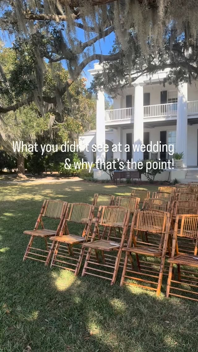 No one will ever know how many little fires were put out …. and that’s the point. 🤍
• wedding dress emergency
• late rental delivery
• timeline shifts
• vendor curveballs
You and your guests saw a seamless, beautiful celebration. We saw the behind-the-scenes chaos — and handled it. No panic. Just solutions. This is what a professional wedding planner is really for. ✨
#georgiawedding #savannahwedding #weddingdesign #weddingplanner #weddingreel