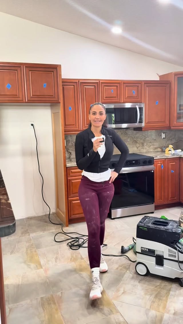 New Project in progress in #pembrokepinesfl #southflorida #cabinetrefinishing #browardcounty