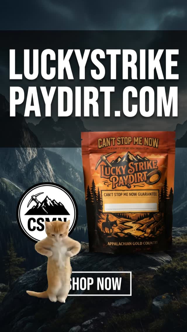 Just re-stocked our gold paydirt
