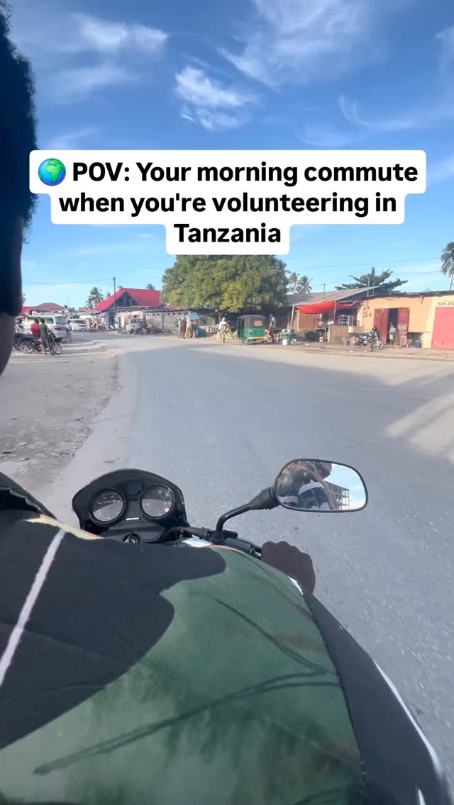 One day you're at home thinking about traveling…
Next thing you know you're riding a boda boda on your way to your volunteer placement in Africa.
New culture.
New people.
New purpose.
Welcome to your new life experience — while helping improve others' lives.
After all, that's what Boresha Maisha means in Swahili.
📍 Arusha & Zanzibar
📩 Send us a DM if you'd like to volunteer with us.
