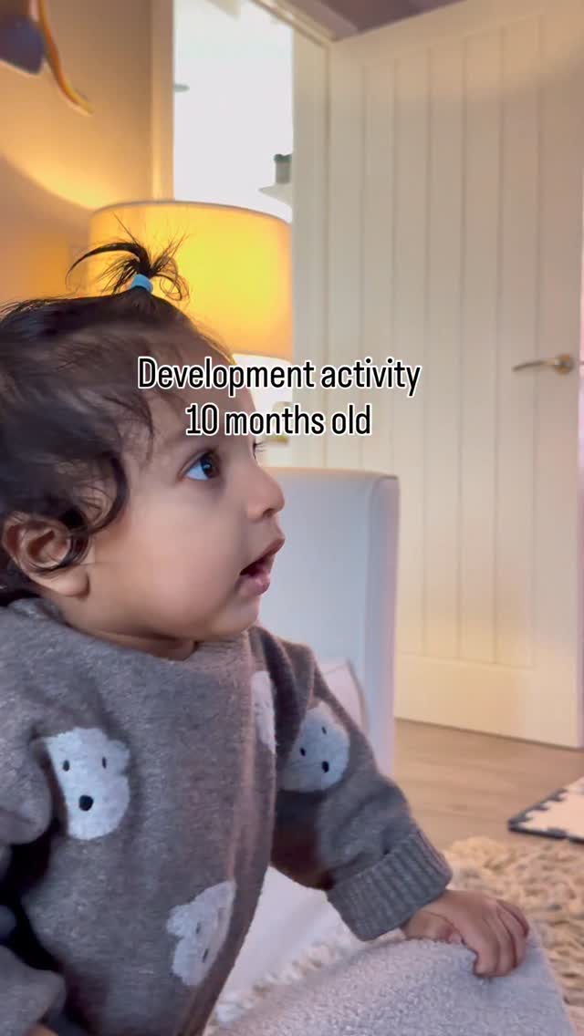 Baby development activity to encourage standing and walking ❤️
When Keshav is completely distracted by the movie on the screen, I place his mini sofa in front of him. He naturally pulls himself up and uses it to stand
Repeating little moments like this helps build his confidence standing — and taking those first steps 🥹
It’s amazing how quickly they figure things out!
#babysteps #babywalking #babysfirststeps #babyactivities #babydevelopment