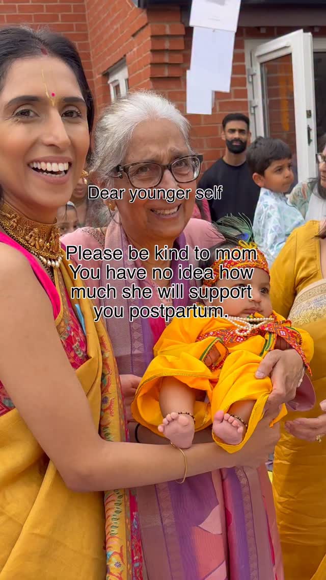 If I could tell my teenage self one thing, it would be this:
cherish mom
Postpartum was the hardest season of my life — physically and mentally.
And she quietly held me through it.
She cooked, cleaned, helped with the baby, reminded me to rest, and slowly helped me feel like myself again.
There’s a kind of love mothers give that you don’t fully understand - until you become one yourself.
Now I see her differently.
This international women’s day, I’m endlessly grateful for my mom🤍
#indianmom #desifamily #motherdaughter #motherdaughterlove #desimom