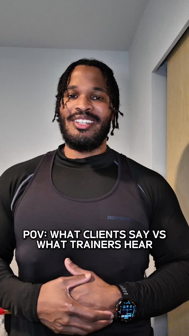 WHAT CLIENTS SAY VS WHAT TRAINERS HEAR!
🔸️🔸️🔸️
(NASM- CPT/CNC/BCS/VCS)
ONLINE & IN PERSON TRAINING/PROGRAMMING AVAILABLE‼️
#fitness #personaltrainer #adfitness #gymmeme
