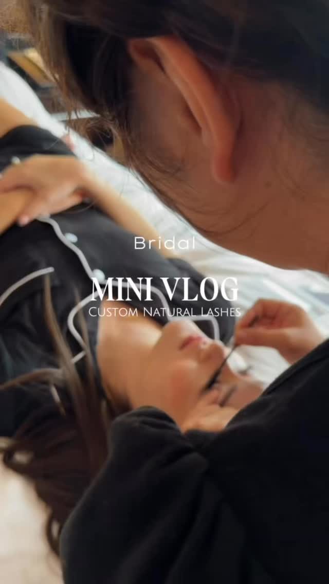 Calm morning after a bridal facial. I applied custom lash segments for the ultra comfort. It’s like she grew them herself. Best part is it’s waterproof, tear proof, rain proof, swim proof. Natural soft glam never goes out of fashion.
Highly recommend for bride wanting to look and feel beautiful while still recognized themselves. Lash segment offer long wispy flutter without obscure vision, lash band poking , feeling sleepy heavy lids. The general feedback is they are comfortable.