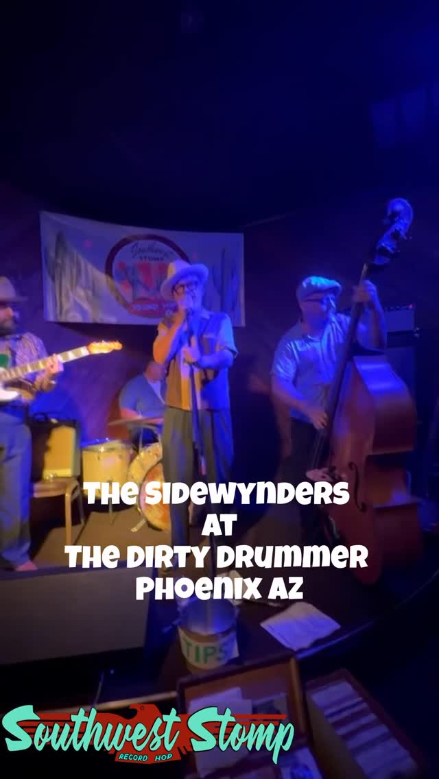 Many thanks to the @the_sidewynders for putting on such a great show for us last week! Also, special thanks to all the dancers and friends who joined us to celebrate our good friend Martha’s birthday. We won’t be doing a show in March, but mark your calendar 📅 for our next show April 25th.
If you are in So Cal March 21st, come catch our resident DJ Woof spin some records @shangrila_recordhop alongside DJ Tank at the Bamboo Club in Long Beach.
#rockabilly #rocknroll #jivebopstroll #southweststomp @thedirtydrummer