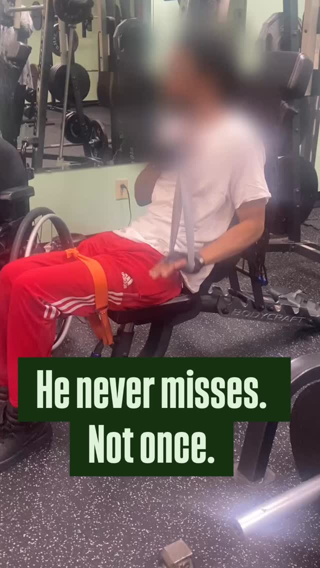 Face blurred for privacy — but the dedication speaks clearly.
This client does not miss sessions.
He shows up. He works. He commits.
We focus on engaging the lower body as much as possible and building upper body strength to improve circulation, independence, and overall quality of life.
Fitness is not about comparison.
It’s about capacity.
It’s about effort.
It’s about showing up with what you have.
And he does that every single time.
I am proud of the work.
- Coach DonnaKaye
#determinationworkout #wheelchaircommunity