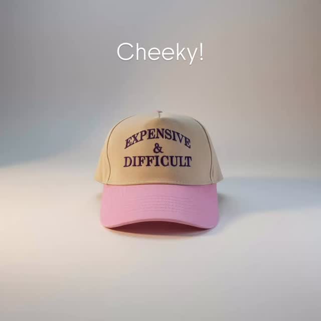 So much fun working on these cheeky caps. #riverfrontdesigncreations #truckerhat #cheeky #baseballcap #custom