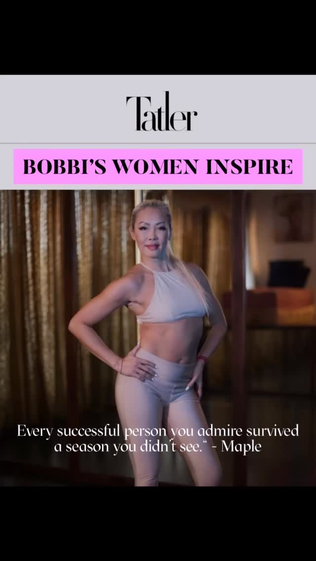 HAPPY WOMEN’S DAY💕
We hope every woman who steps into our studio finds her own solid footing even though the world outside turns your life upside down👯♀️
Your teacher, your mentor, your friend,
Maple Loo
Chief Instructor
#bobbispolestudiomalaysia