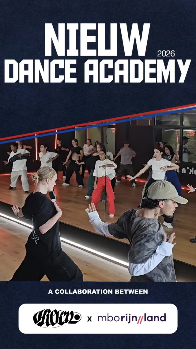 Nieuwe Dansopleiding!
.
In 2026 starten Kick'n Studios en MBO Rijnland de Dance Academy.
Een dansopleiding waar we je klaarstomen om van dans je beroep te maken.
.
Kom naar een van onze matchdagen en kijk of dit een match voor jou is!
Voor mneer info : https://mborijnland.nl/opleiding/sport-bewegen/dance-academy
.
#dans #dansopleiding #mborijnland #mbo #dance