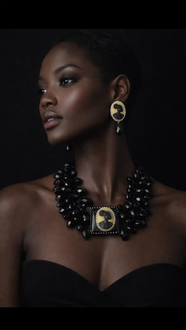 Black Excellence! 🖤
Live Your Jewelry Dreams!
#whatwillicreatenext #handcraftedjewelry #aimodel #aimodified #realjewelry