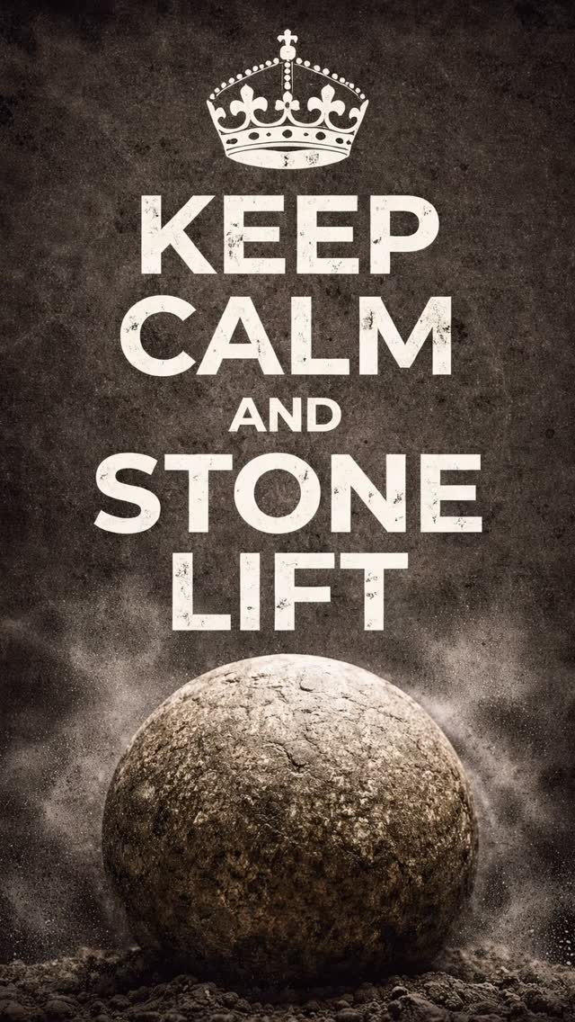 KEEP CALM AND STONE LIFT 🪨
#stonelifting #strongman #gym #powerlifting #fitness