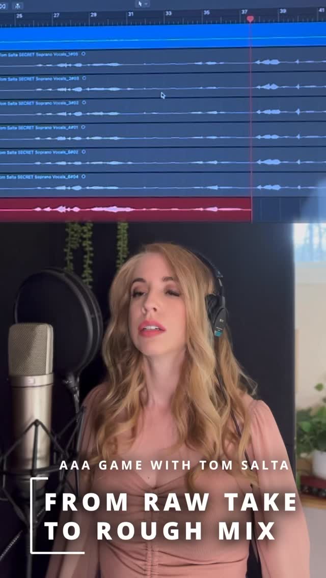 From raw take ā early mix. This one lives in the shadows⦠An eerie, layered vocal for an upcoming AAA game with composer @tomsalta . This track called for something fragile and unsettling: a lead melody woven with counterpoint to create tension underneath. Ever grateful to be collaborating on this upcoming title. More when Iām allowed to share! š® š«¶
#GameAudio #VideoGameMusic #SoundtrackVocalist #GameComposer #CinematicVocals