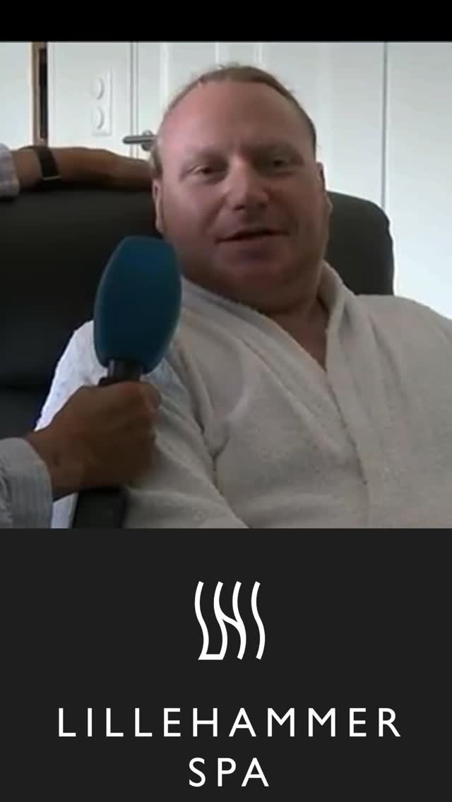 INTERVJU MED NRK. HVOR KOMMER KUNDENE VÅRE I FRA? Hva synes kundene når de har vært hos oss på behandling?
INTERVIEW WITH NRK. Tv canal
WHERE DO OUR CUSTOMERS COME FROM? What do customers think when they have been treated with us?@tommymolstad
@followers#lillehammerspa