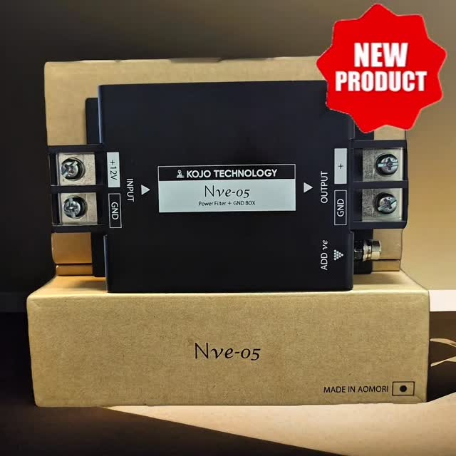 KOJO TECHNOLOGY NVE-05
It is a high-performance car audio power filter and virtual ground (also known as a "Pure Condimentor") designed to eliminate high-frequency noise in modern vehicles.
It will improve music clarity and soundstage in any car instantly.
DM us for this game changer.
Link - https://kojo-seiko.co.jp/products/nve05.html