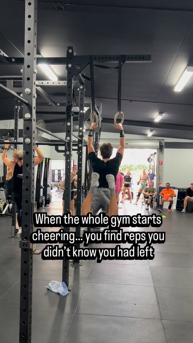 When the whole gym starts cheering⦠you find reps you didnāt know you had left. 26.2
#crossfit #crossfitrocks #crossfitaustralia #crossfitaffiliate #crossfitcommunity