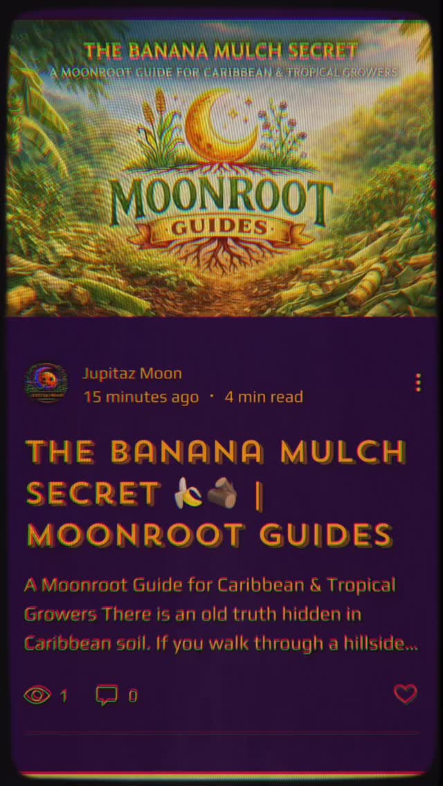 Read More at 🪐 www.jupitazmoon.com
Link in Bio 🔗↗️
•
•
•
#BananaMulching #Mulching