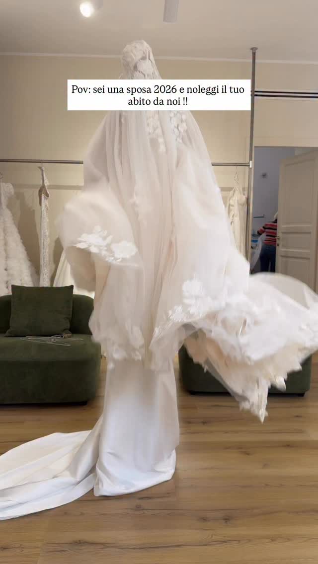 Abito da sposa lungo a noleggio ✨
4 giorni – servizio tutto incluso
( lavaggio • spedizione in tutta Italia • adattamento alla tua taglia )
Il sogno di un abito da sposa elegante…
senza spendere una fortuna 🤍
Perfetto per:
• matrimonio in masseria
• tenuta in Toscana
• villa sul lago di Como
Ora tocca a te ✨
Scopri tutti i nostri abiti da sposa e scrivici in DM per prenotare.
E mi raccomando ❗ SEGUICI
perché stanno arrivando tantissimi nuovi abiti da sposa 2026 🤍
#abitodasposa #sposa2026 #abitosposa #abitosposalungo #weddingdress sposaitaliana grinasatelier