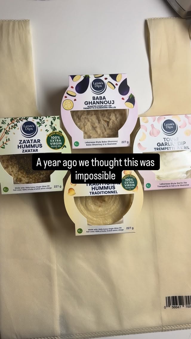 We’re so excited to announce that Lena’s Dips is now available across 5 Summerhill Market locations! 💛you can now get Restaurant-Quality Middle Eastern Hummus and Dips straight at your favourite Summerhill Location👌🏻 The only hummus made with 100% EVOO, Authentic Toum and Baba Ghannouj 💜
It’s a proud moment for a startup like us, thank you for all your support and see you there💛
#lenasdips #summerhillmarket