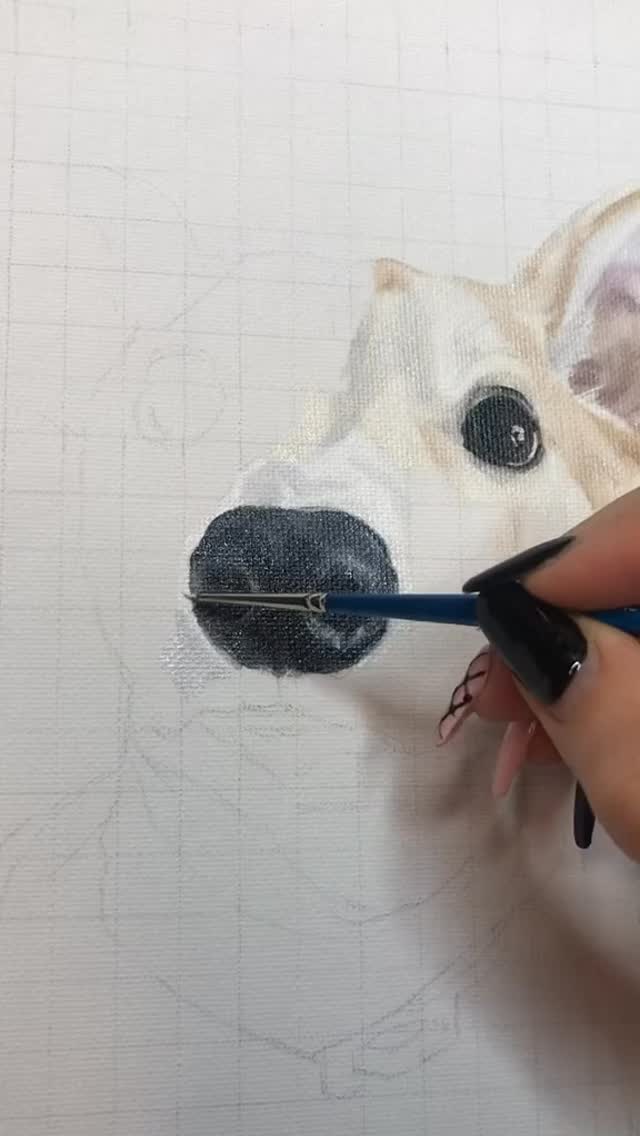 Looking at my older TikTok videos, this is Rocco from 2022 🥹❤️ created for Denise from @thedoorwaygallery I was lucky enough to paint her two Kiddos back then too!
#petpainting #petportraitartist #irishartist #giftideas