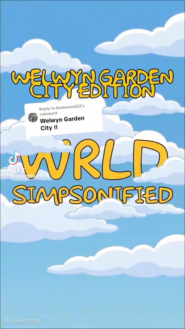 How many Welwyn Garden City hotspots can you recognise and name?
Drop them in the comment section;
🎥 WrldSimpsonified on TikTok
#TikTok #Simpsons #WelwynGardenCity #Cartoon #Video