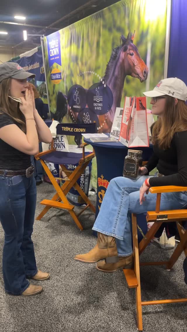 We can never have enough Triple Crown feed!! @triplecrownfeed #eventing #usef #triplecrown #equestrianlifestyle #musthave