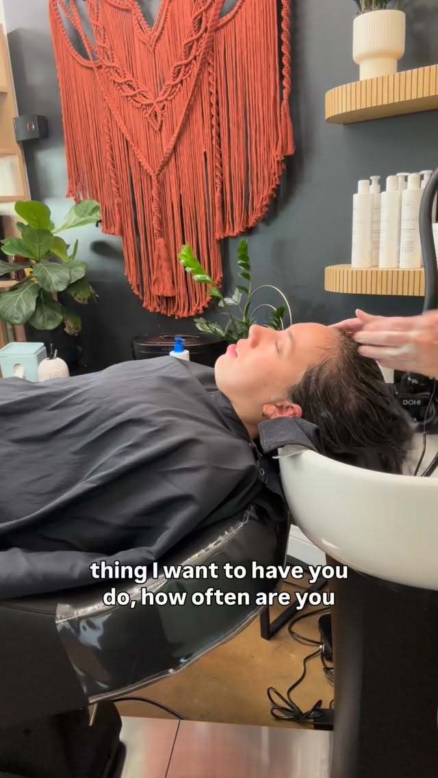 The way you shampoo matters MORE than the shampoo you use. Let that sink in.
If youyscalp is flaking, your hair is thinning, tops are oily it’s time to reconsider how you are washing your hair.