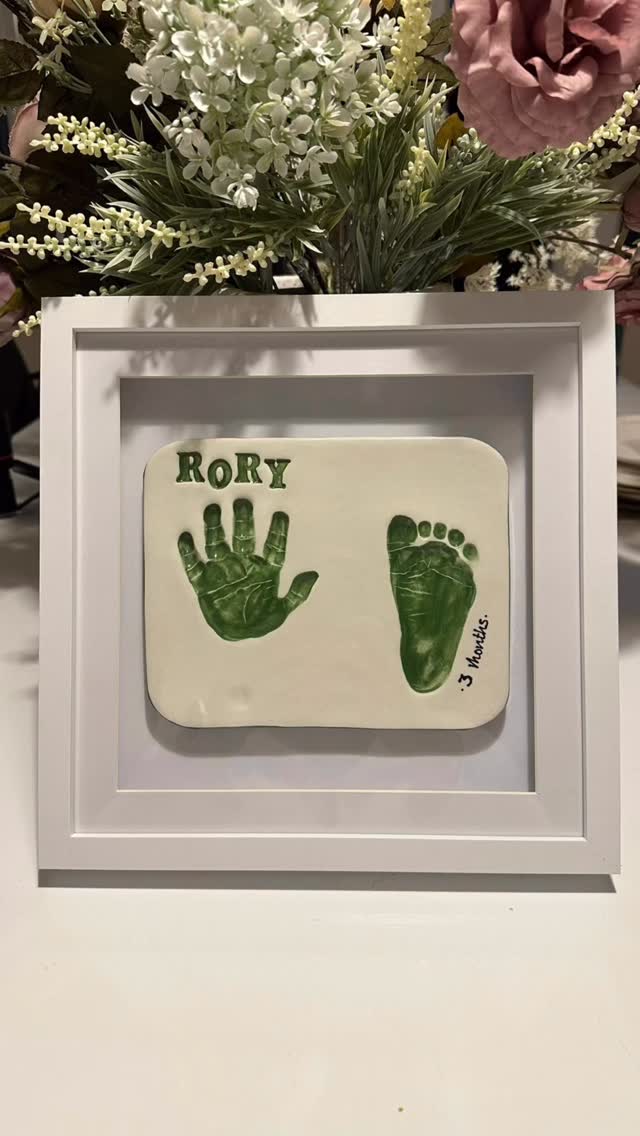 Clay imprints that last a lifetime 🤍
Capture every tiny detail with our clay hand and footprint imprints, a beautiful keepsake to remember just how little they once were. Every crease, curve and tiny toe preserved forever.
These special imprints are only available at our home studio, making each session relaxed, personal and completely focused on your little one.
The sweetest way to freeze a moment in time. ✨ #firedcrafts #babyprints #clay #pyop #birminghamuk
