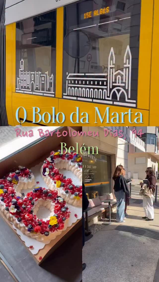 Estamos à sua espera de segunda a sábado com os bolos mais deliciosos de Lisboa! 🤤🤤🤤