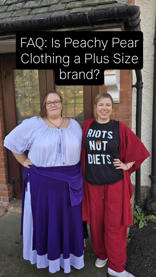 We are proudly a size inclusive brand because the women we create for are as unique and individual as the clothing they wear.
We pay attention to the details: the fit, the fabric, the cut and alter our designs slightly to accommodate more more beautiful bodies.
But at the heart of it? We just want everyone to look good, feel good without barriers.
You are divine.
You are a goddess.
You are a Queen.
We hope our clothing helps you see that and feel that, regardless of the size label in the tag āØļø
#allwomenarequeensš
#sizeinclusivebrand
#slowfashion
#Peachypearclothing
#designedbywomenforwomen